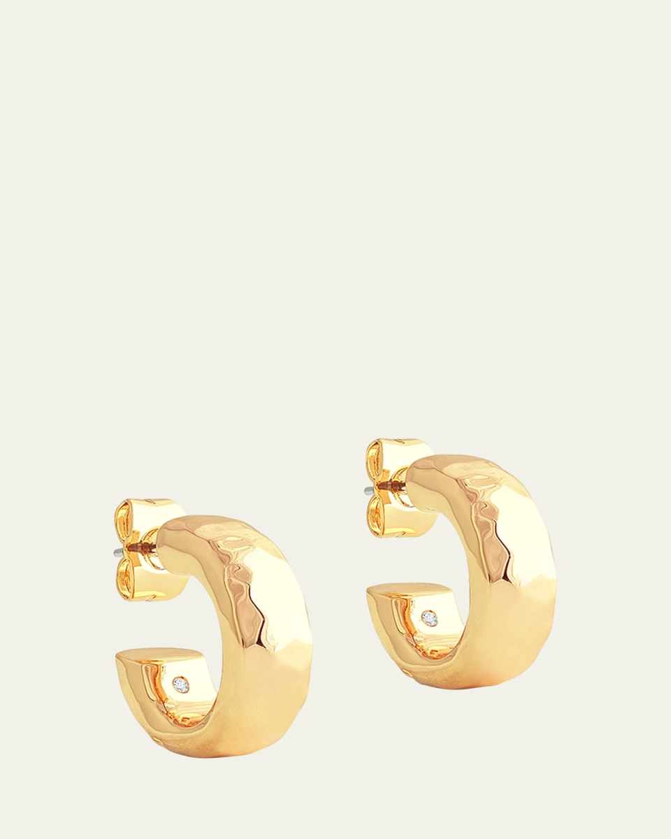 Farrier Huggie Hoop Earrings